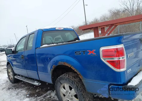 2013 Ford F-150 Stx from USA, damaged, VIN 1FTFX1EF5DKE86372